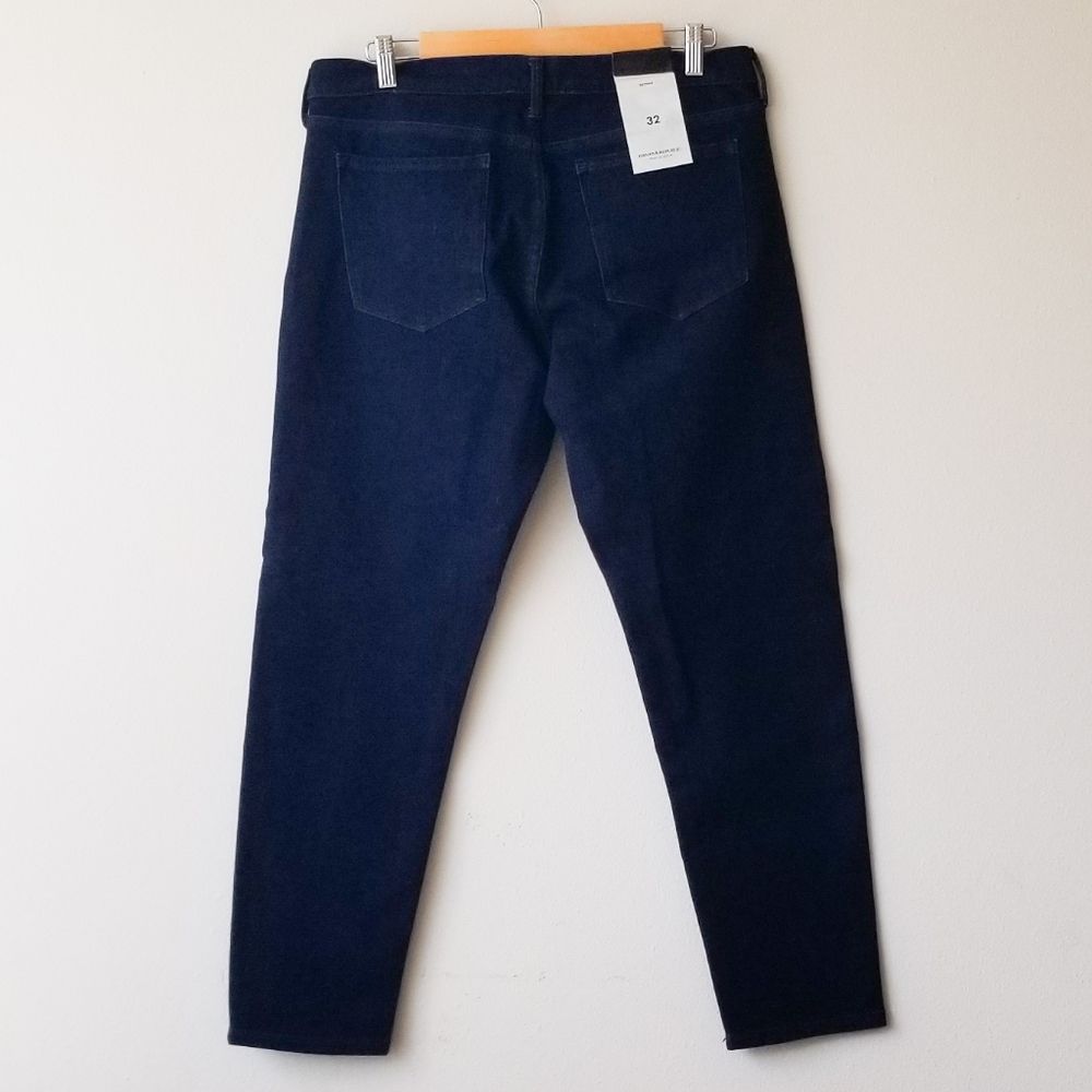 Banana Republic Premium Denim Skinny Jeans - Dark Blue Sz 32